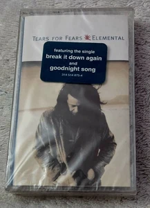 Elemental by Tears for Fears Cassette, Jun-1993, Mercury NEW SEALED HYPE STICKER - Imagen 1 de 2