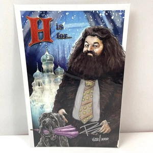 Harry Potter Hagrid Kunstdruck World of Wizardry Paul Tonner signiert limitiert Echtheitszertifikat - Bild 1 von 16