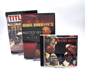 Boxing Mitt Training DVD Lot (3 Titles) – Drills Techniques and Coaching... - Picture 1 of 14