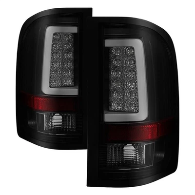 Spyder Auto 5084095 Version 3 Light Bar Style LED Tail Light Set - Black Smoke - Image 1 of 4