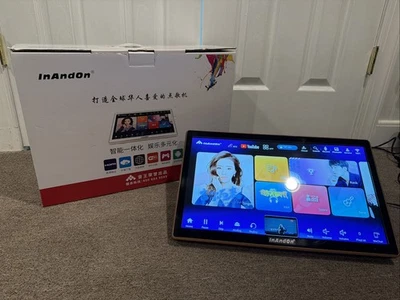 inandon KV-V5 Pro 18.5” Karaoke Machine 6TB - image 1 of 4
