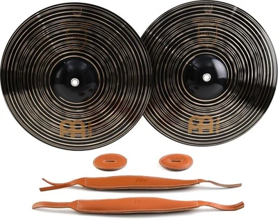 Meinl Cymbals Arena Dark Pro Range Crash Cymbals - 16 inch (1-pair) - Image 1 of 4