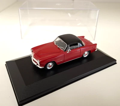 Simca 9 Sport 1953 1/43 IXO Boite Vitrine - Photo 1/3