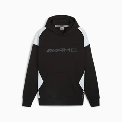 Mercedes AMG Puma Motorsports Men's Statement Hoodie - Black - Image 1 of 4