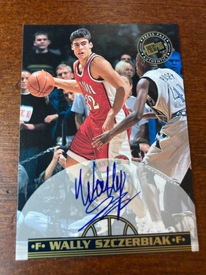 Wally Szczerbiak Press Pass Auto 19/100 Rookie Autograph - Image 1 of 2