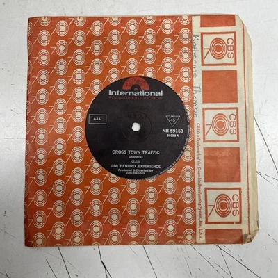 ORIGINAL RETRO VINYL RECORD 45 Jimi Hendrix Experience Cross Town Traffic - Image 1 of 4