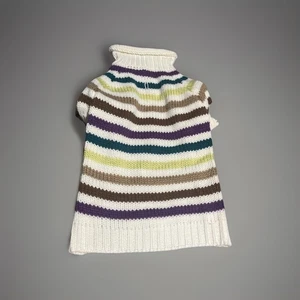 Dog Dogo Sweater Stripes Colorful M L - Picture 1 of 3