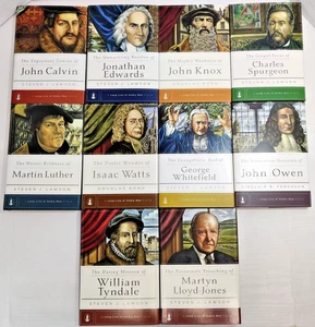 Long Line of Godly Men Profiles Series 10 Book Lot Calvin Edwards Knox Spurgeon - Picture 1 of 18