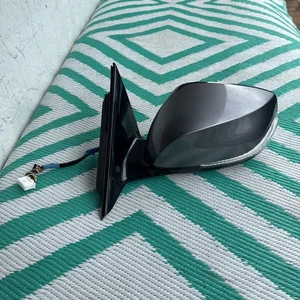 ✅17-22 INFINITI Q50 LEFT LH DRIVER SIDE DOOR REAR BACK VIEW MIRROR W/ CAMERA OEM - Picture 1 of 15
