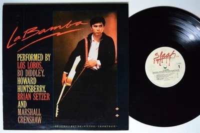 LA BAMBA OST Soundtrack SLASH LP VG++ Los Lobos Bo Diddley 1st press - Image 1 of 2