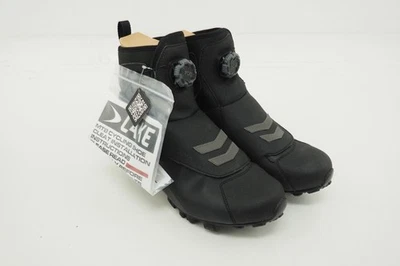 ¡Nuevo! Botas de Ciclismo de Invierno Lake MX146-X Talla EU 46 EE. UU. 12,5 ANCHO Negras/Reflectantes Foto 1 de 4