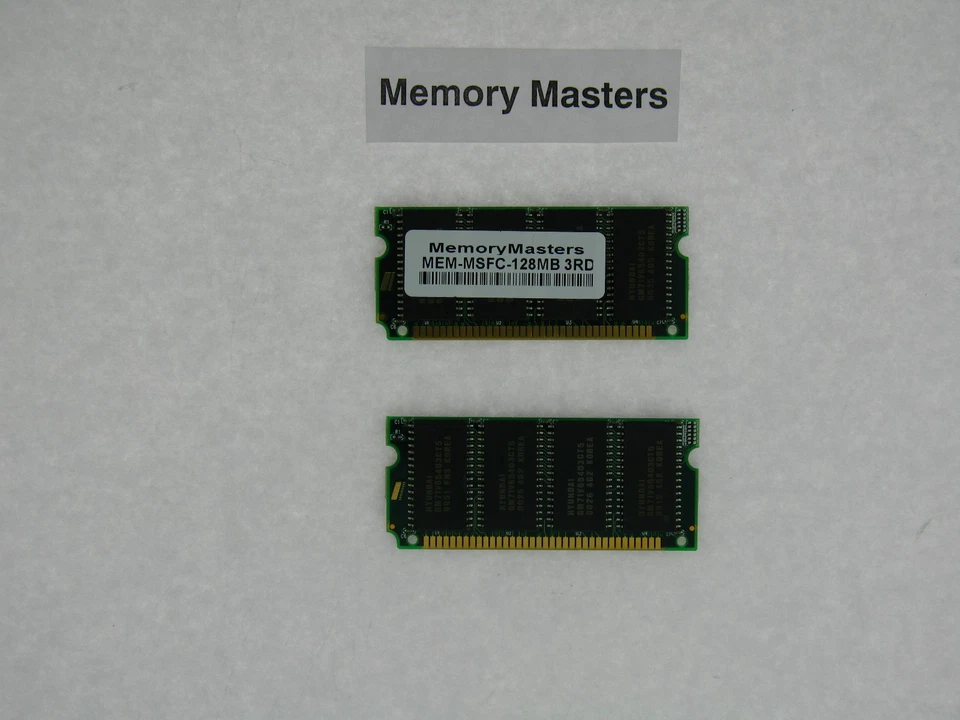 MEM-MSFC-128MB Two (2) 64MB EDO Sodimm Mod for Cisco Catalyst 6000 - Image 1 of 1