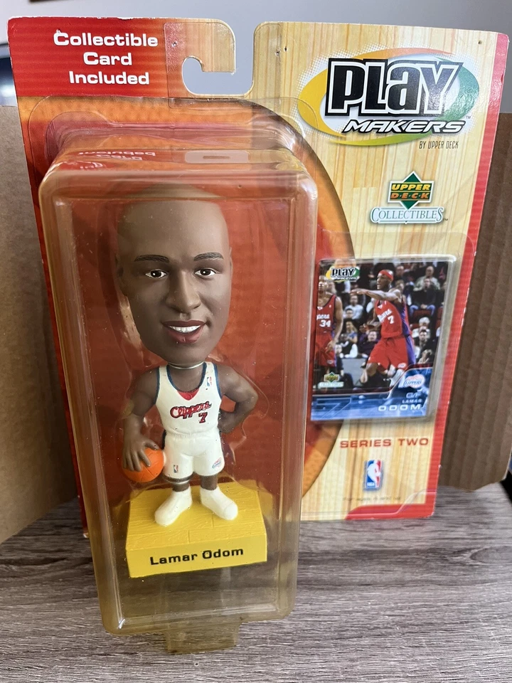 Bobblehead Lamar Odom Clippers de Upper Deck Company - Coleccionable NBA Foto 1 de 2