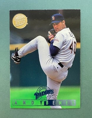 1995 Fleer Ultra Baseball Andy Benes Gold Medallion #232 San Diego Padres - Image 1 of 2