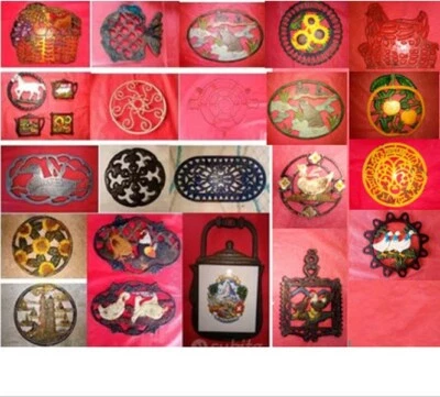 SOTTOPENTOLE  in ghisa vintage, varie forme e misure, usati, vendita singola - Immagine 1 di 4