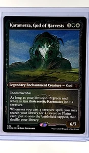 2020 MTG Magic the Gathering Commander Legends Foil Karametra God of Harvests - Picture 1 of 3