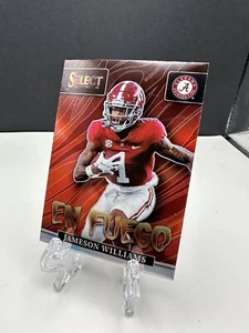 2022 Select Draft Picks - JAMESON WILLIAMS - EN FUEGO Silver Prizm Holo Lions RC - Picture 1 of 2