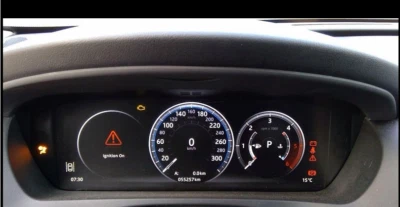 2018 JAGUAR F-PACE DIGITAL SPEEDOMETER INSTRUMENT  2.0L DIESEL OEM HK83-10849-LC - Изображение 1 из 4