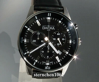 Davosa * Herrenuhr * Vireo Chronograph * 162.493.55 * Quarz - Bild 1 von 4