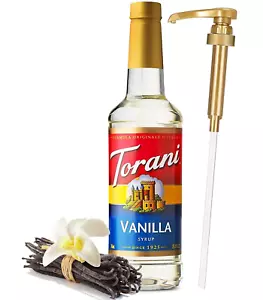 Vanilla Coffee Syrup with Pump Dispenser - 25.4oz - Picture 1 of 9