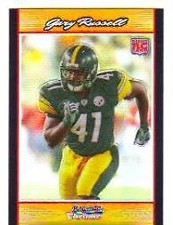 2007 Bowman Chrome Orange Refractors #BC102 Gary Russell /25