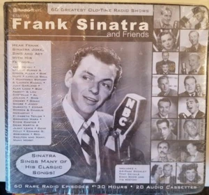 New FRANK SINATRA AND FRIENDS 60 RADIO SHOWS 20 CASSETTE BOX SET CROSBY GARLAND - Picture 1 of 6