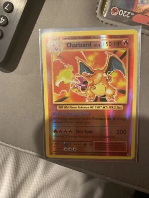 Charizard Evolutions Reverse Holo Pokemon Card 11/108 - NM - Image 1 of 2