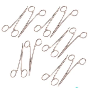 Pinze termostatiche per zanzare 08 pezzi 4 curve e 4 dritte senza cricchetto  - Foto 1 di 4