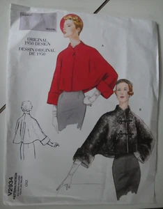 Vogue pattern V2934 retro jacket 1950s all sizes, new, uncut, complete - Picture 1 of 2