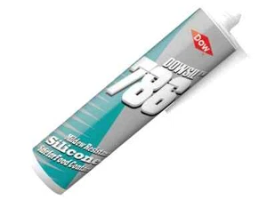 Sellador de grado alimenticio Dowsil 786 silicona resistente 310 ml transparente, blanco - Imagen 1 de 3