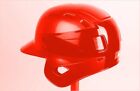 Rawlings S100 Batting Helmet Size 7-1/2 MLB On Field Double Flap Red
