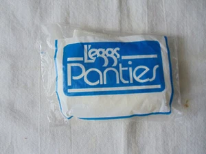 VINTAGE LEGGS PANTIES - SIZE 6 -COLOR CREAM - STYLE # 5457 NEW IN PACKAGE - Picture 1 of 2