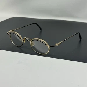 Monturas de gafas Cazal NOS Mod 775 doradas negras Alemania - Imagen 1 de 21