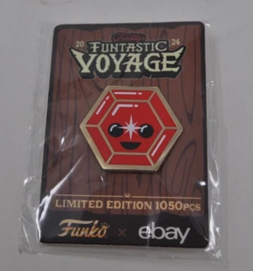2024 Funko Fundays Funtastic Voyage Jewel Spilla Rubino LE 1050 NUOVA - Foto 1 di 2