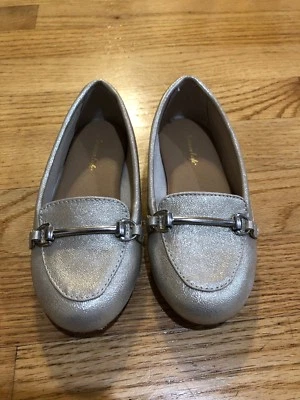 Мокасины American Eagle Luna обувь для девочек детей 6 малышей без шнуровки золотистые - Изображение 1 из 4