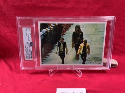 1977 Topps Yamakatsu Star Wars Large Han Solo & Chewie & Luke  PSA 8! 🔥 - Image 1 of 3