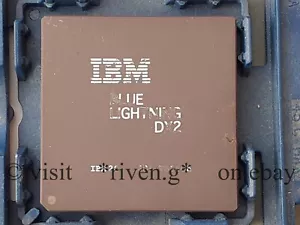 CYRIX IBM BLUE LIGHTNING@SOCKET PGA 168@FULLY TESTED & WORKING@IBM 26 486-V666GA - Picture 1 of 12