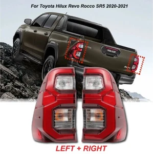 Pair Tail Lamp Lights LEDs For Toyota Hilux Revo Rocco Pickup 2020-21 - Picture 1 of 18