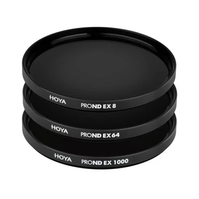 HOYA PRO ND EX Filter Kit 58mm Neutral Density Light Reduction 3 Filters - Image 1 of 4