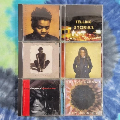 Tracy Chapman 6 CD Lot Folk Music Fast Car USED ACCEPTABLE CONDITION SCRATCHES - Image 1 of 4