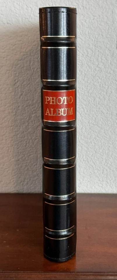 全新先锋深绿色粘合皮革相册,可容纳 204 张照片/明信片 — 第 1/4 张图片