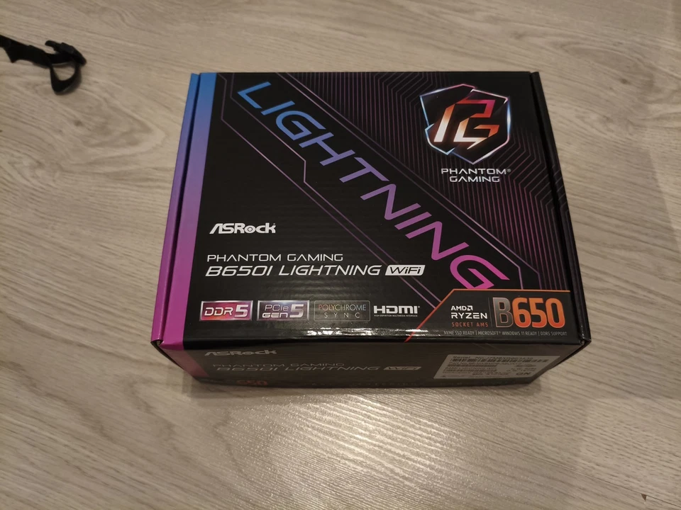 ASRock B650I Lightning WiFi AMD AM5 Mainboard - Bild 1 von 3