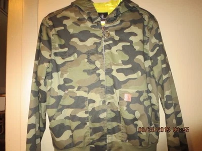 VOLCOM JACKET WITH HOOD--SIZE XS---#T14-6 - Image 1 of 4