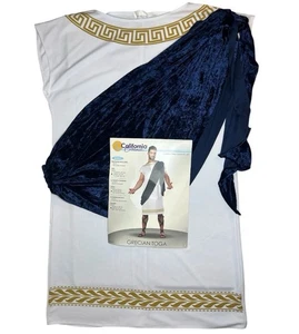 Grecian Toga Party Halloween Costume Greek Roman Adult LARGE 42-44 Tunic - Picture 1 of 6