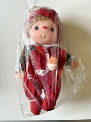 "Muñeca de helado vintage de los años 80 con cono muñeca facial de vinilo Pinder's Canadá nueva en stock 20""" Foto 1 de 4