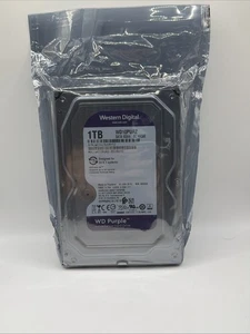 Wd Purple Wd10purz 3.5" 1Tb Sata Hard Disk Drive Hdd Computer Fisso Dvr - Picture 1 of 3