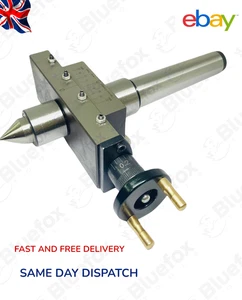NEW MODEL TAPER TURNING ATTACHMENT WITH REVOLVING LIVE CENTER MT3 - Picture 1 of 2