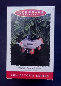 1996 Hallmark Ornament Kiddie Car Classics Series No 3 Murray Flugzeug Metall - Bild 1 von 2