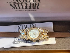NEU Nolan Miller Glamour Collection Damen Butterfly Uhr braun. 7289 - Bild 1 von 6