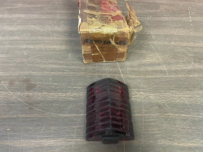 1941 CHRYSLER WINDSOR NEW YORKER SARATOGA КОРОЛЕВСКИЙ СТЕКЛЯННЫЙ ЗАДНИЙ ФОНАРЬ ОБЪЕКТИВ 725 - Изображение 1 из 4